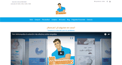 Desktop Screenshot of donantironquidos.com