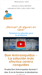 Mobile Screenshot of donantironquidos.com